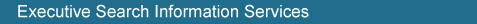executive search information services